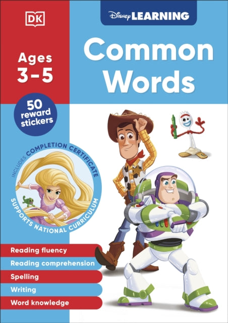 Disney Learning Common Words (Ages 3-5)-9780241763766