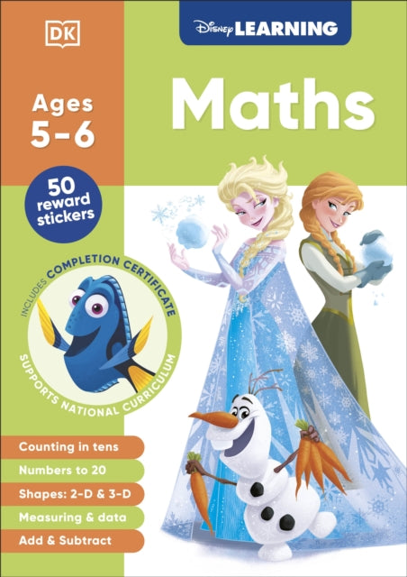 Disney Learning Maths (Ages 5-6)-9780241763803