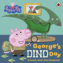 Peppa Pig: George's Dino Day : A touch-and-feel playbook-9780241782194