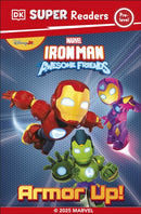 DK Super Reader Pre-Level Marvel Iron Man and His Awesome Friends Armour Up!-9780241785102