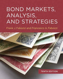 Bond Markets, Analysis, and Strategies, tenth edition-9780262046275