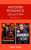 Modern Romance April 2026 Books 5-8 : Out-of-Office Temptation / Boss's Marriage Agenda / Greek's Ring of Redemption / Heir to Italian Altar-9780263421873