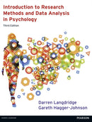 Introduction to Research Methods and Data Analysis in Psychology-9780273756873