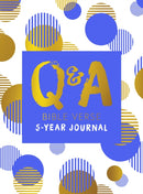 Q & A Bible Verse 5-Year Journal Blue Edition-9780281083237