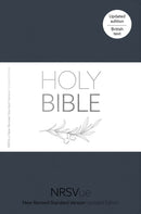 NRSVue Holy Bible, Navy Flexiback, Debossed Detail, Silver Ribbon Marker, British Text, NRSVue New Revised Standard Version Updated Edition, Flexiback, Personal size