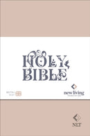 NLT Holy Bible – New Living Translation, British Text Version in Pink Soft–tone Flexiback Binding