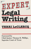 Expert Legal Writing-9780292746886