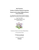 Progress in Preventing Childhood Obesity