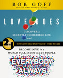 Love Does/Everybody Always 2-in-1 Bible Study Guide plus Streaming Video : Discover a Secretly Incredible Life and Become Love in a World Full of Difficult People-9780310174790