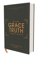 NASB, The Grace and Truth Study Bible (Trustworthy and Practical Insights), Hardcover, Green, Red Letter, 1995 Text, Comfort Print-9780310447672