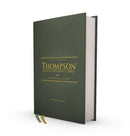 ESV, Thompson Chain-Reference Bible, Hardcover, Green, Red Letter-9780310459002