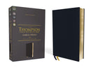 NASB, Thompson Chain-Reference Bible, Large Print, Leathersoft, Navy, 1995 Text, Red Letter, Comfort Print