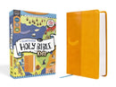 NIrV, The Illustrated Holy Bible for Kids, Leathersoft, Yellow, Full Color, Comfort Print