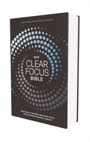 NIrV, Clear Focus Bible, Hardcover, Charcoal/Blue : Read more of the Bible with better focus-9780310465522