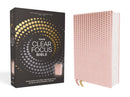 NASB, Clear Focus Bible, Leathersoft, Pink : Read more of the Bible with better focus-9780310465584