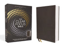 NASB, Clear Focus Bible, Leathersoft, Charcoal Brown : Read more of the Bible with better focus-9780310465591