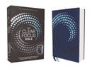 NIrV, Clear Focus Bible, Leathersoft, Navy : Read more of the Bible with better focus-9780310465614