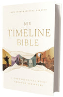 NIV, Timeline Bible, Hardcover, Red Letter, Comfort Print : A Chronological Study through Scripture-9780310467496