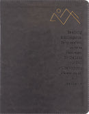 NIV, Journal the Word Bible (Perfect for Note-Taking), Double-Column, Leathersoft, Gray, Red Letter, Comfort Print