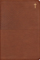 NKJV, Clear Focus Bible, Leathersoft, Brown