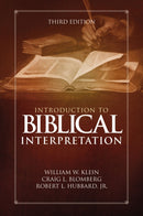 Introduction to Biblical Interpretation : Third Edition-9780310524175
