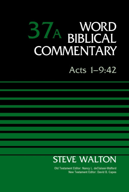 Acts 1-9:42, Volume 37A-9780310599388