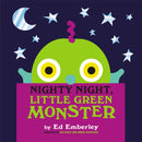 Nighty Night, Little Green Monster-9780316210416