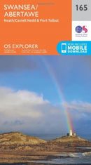 O.S. Explorer 165 Swansea/Abertawe