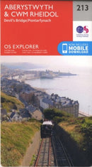 O.S. Explorer 213 Aberystwyth & Cwm Rheidol