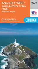 O.S. Explorer 262 Anglesey West/Gorllewin Ynys Mn