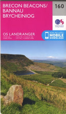 O.S. Landranger 160 Brecon Beacons/Bannau Brycheiniog