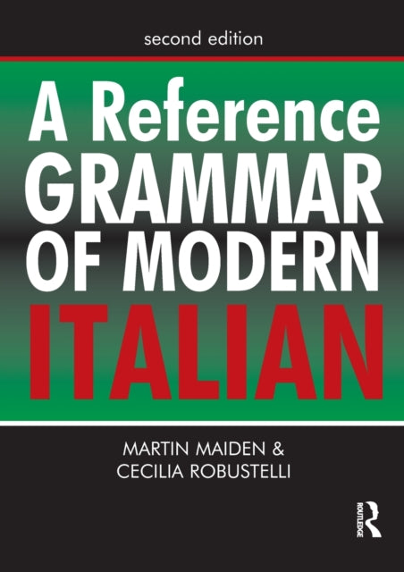 A Reference Grammar of Modern Italian-9780340913390
