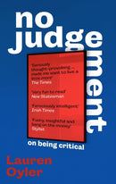 No Judgement : On Being Critical-9780349016481