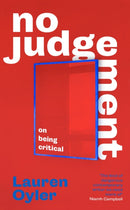 No Judgement : On Being Critical-9780349016511