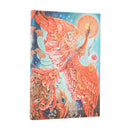 2026 Firebird (Birds of Happiness) Mini 18-month Horizontal Hardcover Flexi Dayplanner 2025-2026 (Elastic Band Closure)-9780349707037