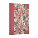 2026 Rubedo (Cockerell Marbled Paper) Mini 18-month Horizontal Hardcover Flexi Dayplanner 2025-2026 (Elastic Band Closure)-9780349707068