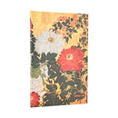 2026 Natsu (Rinpa Florals) Maxi 18-month Vertical Hardcover Flexi Dayplanner 2025-2026 (Elastic Band Closure)-9780349707150