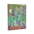 2026 Van Gogh's Irises Ultra 18-month Vertical Hardcover Flexi Dayplanner 2025-2026 (Elastic Band Closure)-9780349707204