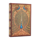 2026 Hafiz's Peacocks (Sangorski & Sutcliffe) Mini 12-month Day-at-a-Time Hardcover Flexi Dayplanner 2026 (Elastic Band Closure)-9780349707228