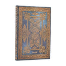 2026 Blue Luxe (Luxe Design) Mini 12-month Verso Hardcover Flexi Dayplanner 2026 (Elastic Band Closure)-9780349707389