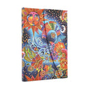 2026 Celestial Magic (Whimsical Creations) Mini 12-month Verso Hardcover Flexi Dayplanner 2026 (Wrap Closure)-9780349707396