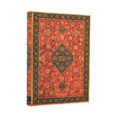 2026 Layla (Persian Poetry) Midi 12-month Day-at-a-Time Hardcover Flexi Dayplanner 2026 (Elastic Band Closure)-9780349707532