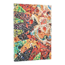 2026 Gaudi's Sun (Gaudi's Mosaics) Midi 12-month Vertical Hardcover Flexi Dayplanner 2026 (Wrap Closure)-9780349707686