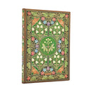 2026 Poetry in Bloom Midi 12-month Verso Hardcover Flexi Dayplanner 2026 (Elastic Band Closure)-9780349707808