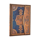 2026 Safavid Indigo (Safavid Binding Art) Midi 12-month Verso Hardcover Flexi Dayplanner 2026 (Wrap Closure)-9780349707822