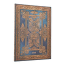 2026 Blue Luxe (Luxe Design) Grande 12-month Vertical Hardcover Flexi Dayplanner 2026 (Elastic Band Closure)-9780349708171