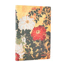 2026 Natsu (Rinpa Florals) Mini 12-month Horizontal Softcover Flexi Dayplanner 2026 (Elastic Band Closure)-9780349708331