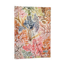 2027 Anemone (William Kilburn) Midi 12-Month Hardcover Dayplanner (Wrap Closure) Vertical