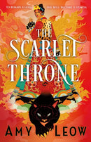 The Scarlet Throne : A thrilling and morally grey villain fantasy debut, influenced by Nepali 'living goddess' traditions-9780356523491