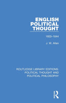 English Political Thought : 1603-1644-9780367230456